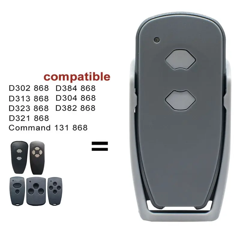 

Пульт дистанционного управления для гаражных ворот, 5 шт., для Marantec Digital 382 868 МГц, для MARANTEC D382 D384 D302 D304 D321 D323 Command 131-BTFL