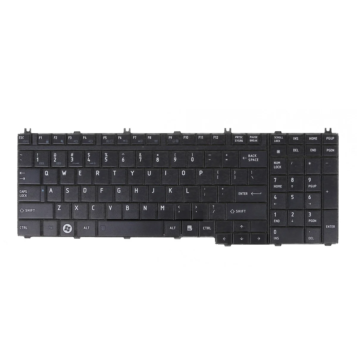 US Layout Laptop Keyboard Replacement for Toshiba Qosmio A500 A505 G50 G55 X300 X305 X500 X505 L350 L350s L355 L355s L500 L505 L