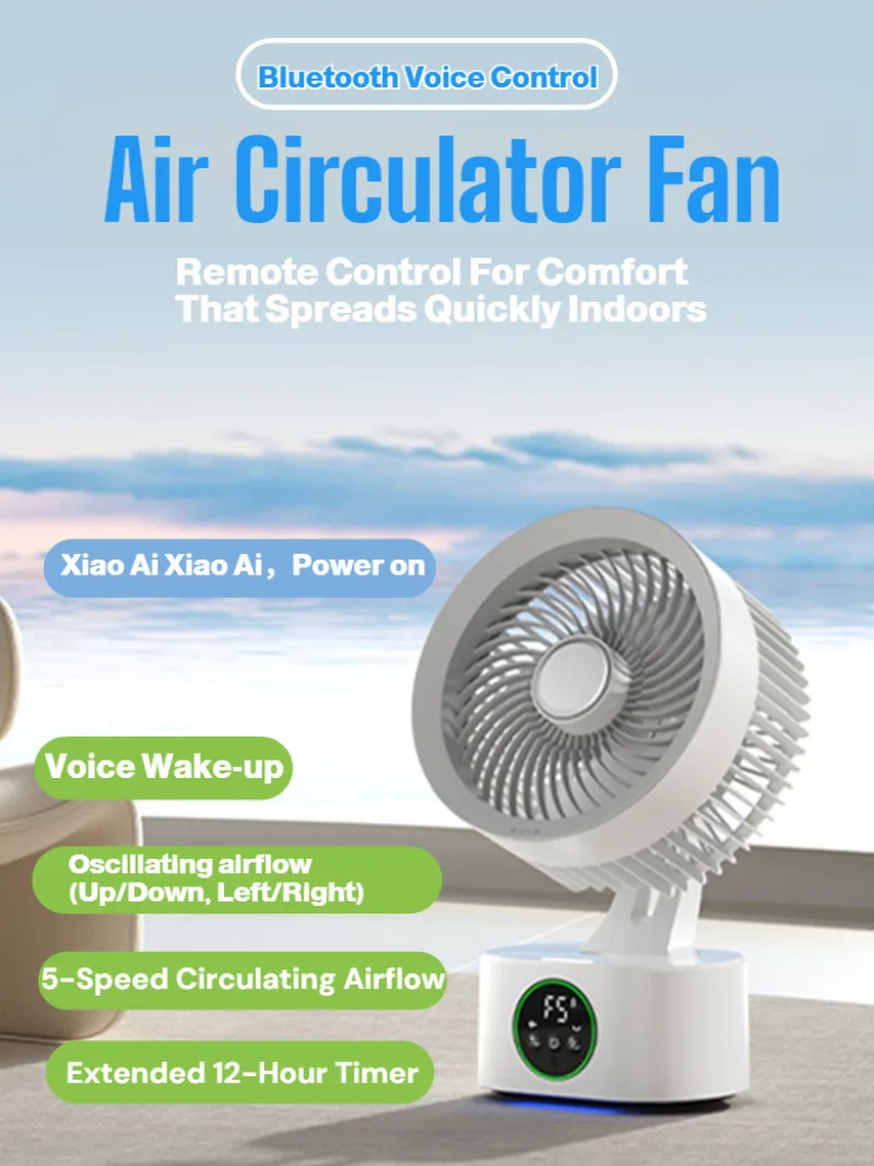 smart-voice-controlled-fan-air-circulating-desktop-fan-with-timer-portable-silent-cooling-for-home-office-dormitory