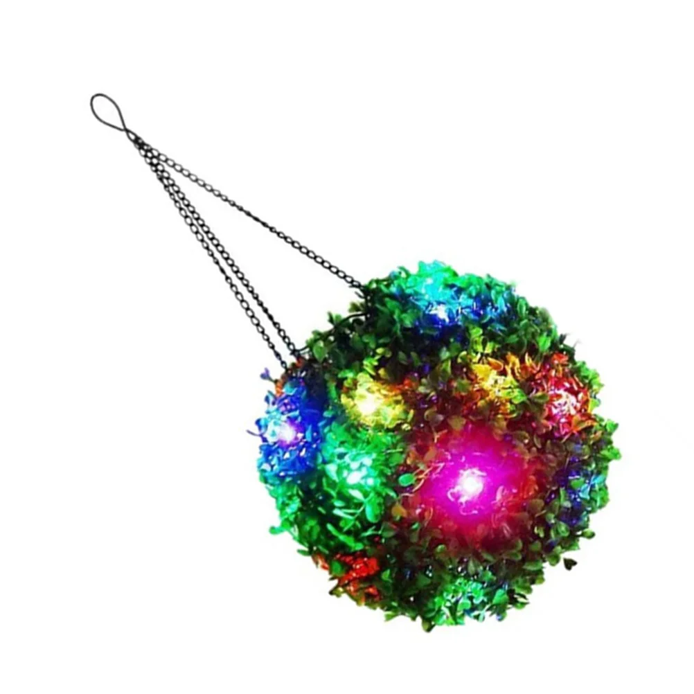 

Solar Grass Ball Light Unique Design Outdoor Led Decorative Lamp For Garden Yard Hanging Landscape Lighting Solar-Powered