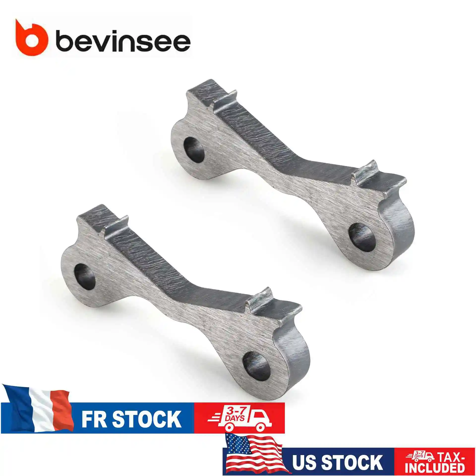 

(Склад ЕС) (Склад в США) Адаптеры для двойных тормозных суппортов для дрифта, сварные для BMW E36 E46, задние висячие рычаги