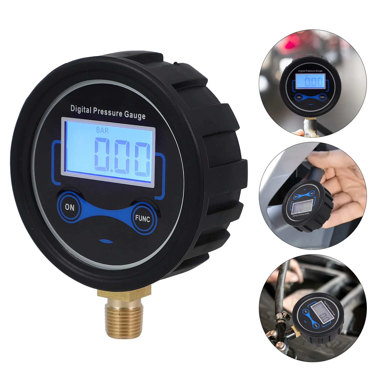 

Digital Tire Pressure Gauge Real-Time Monitoring Car Tire Pressure Testing Tool For Accurate Measurement