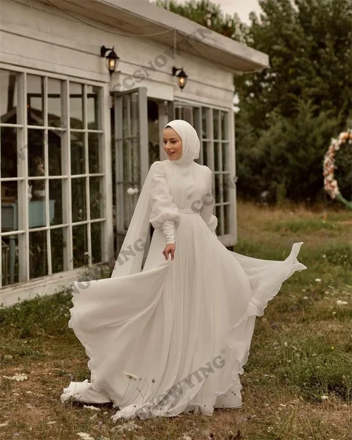 Hijabi wedding dress hotsell