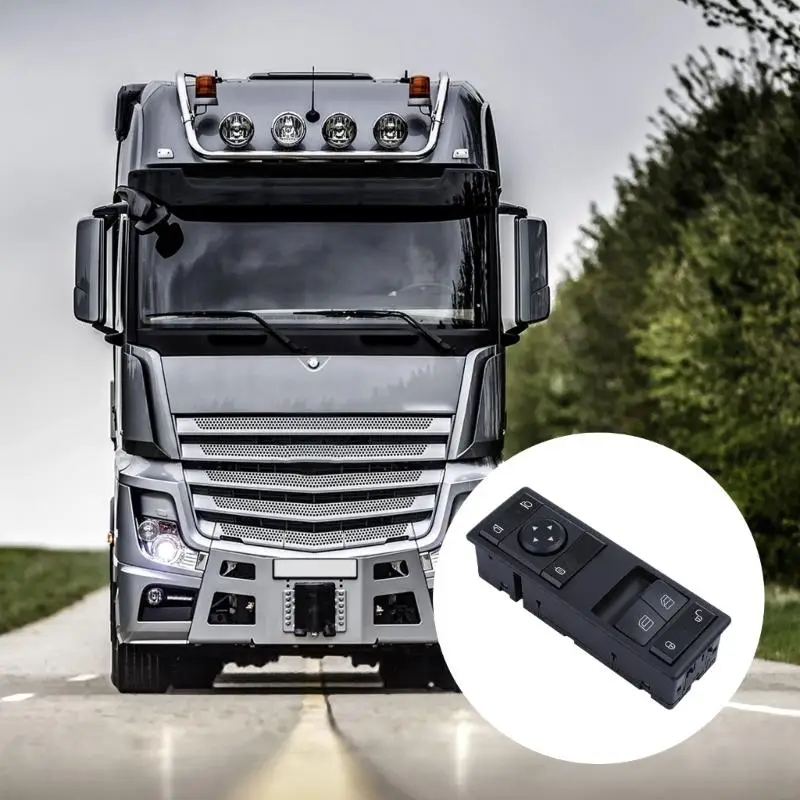 M76E Fenster- und Spiegelverstellschalter für LKW-Fahrerhaustür, 24 V 9605451013 mit Reparaturservice für Türverkleidungen – Detail 3