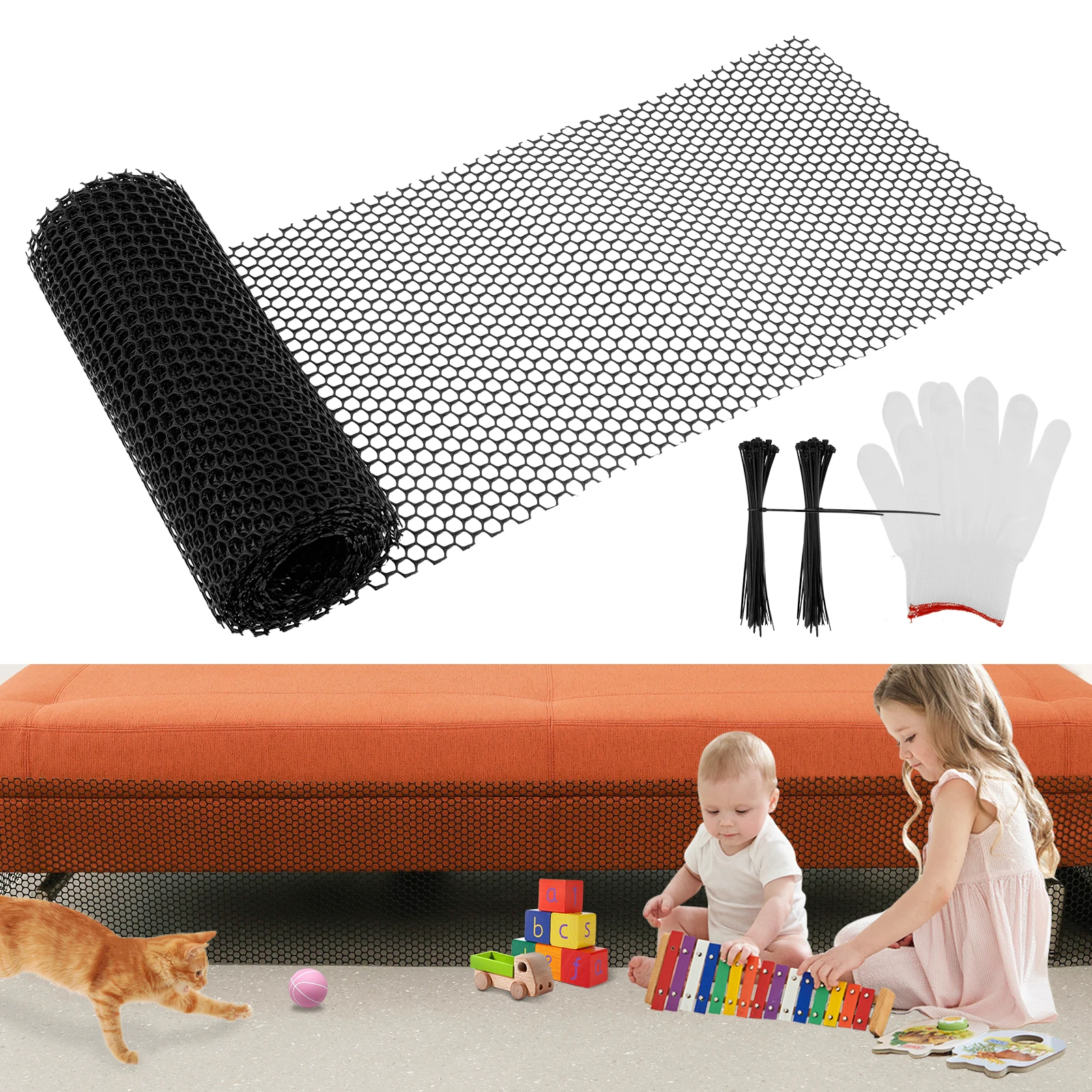 5M Plastic Mesh Fen…