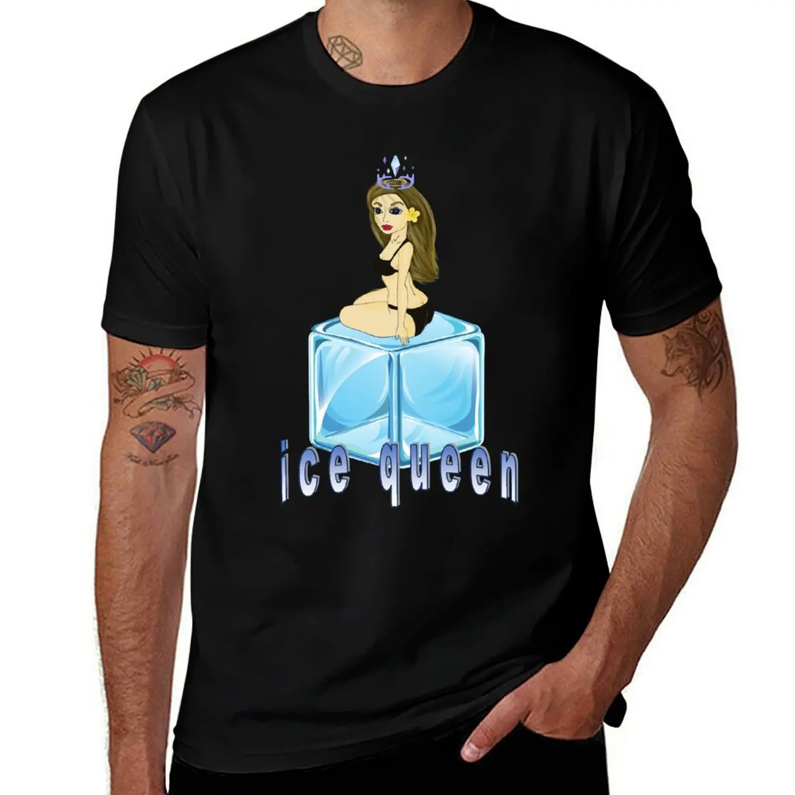 

The Crowned Ice Queen T-Shirt customizeds cute clothes graphic t shirt vintage oversized t shirt men