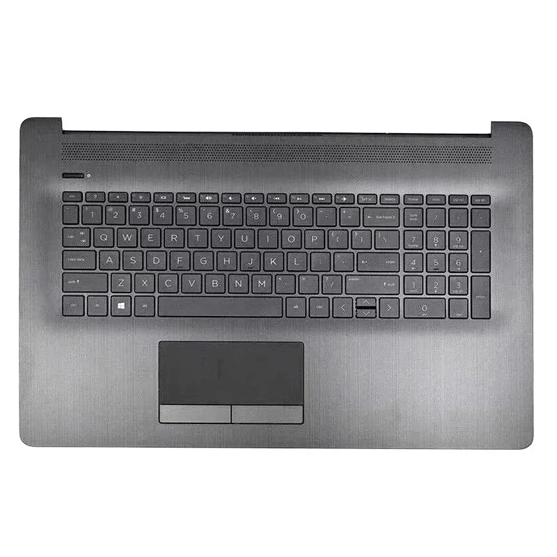 New replacement keyboard for HP 17-BY CA 17Z 17Q-CS 470 G7 TPN-I133 laptops palm rest topcase keyboard repair spare parts