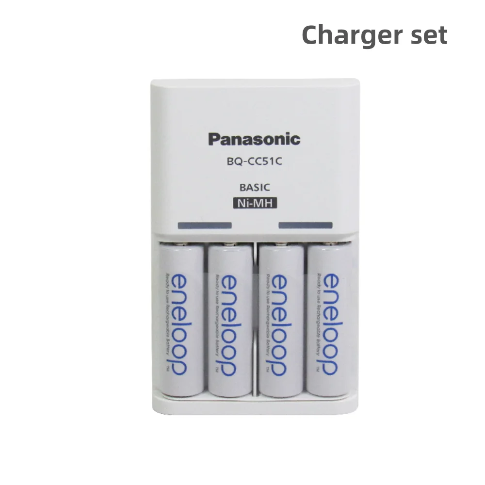 Panaconic Enelop AA rechargeable battery charger, pre charged nimh, suitable for flashlights, cameras, toys