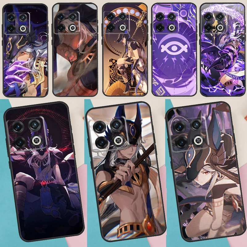 Funda Genshin Impact Cyno para OnePlus Nord CE 5 2 3 4 Lite N20 N30 OnePlus 15 15R 10T 12R 13R 13 12 10 Pro