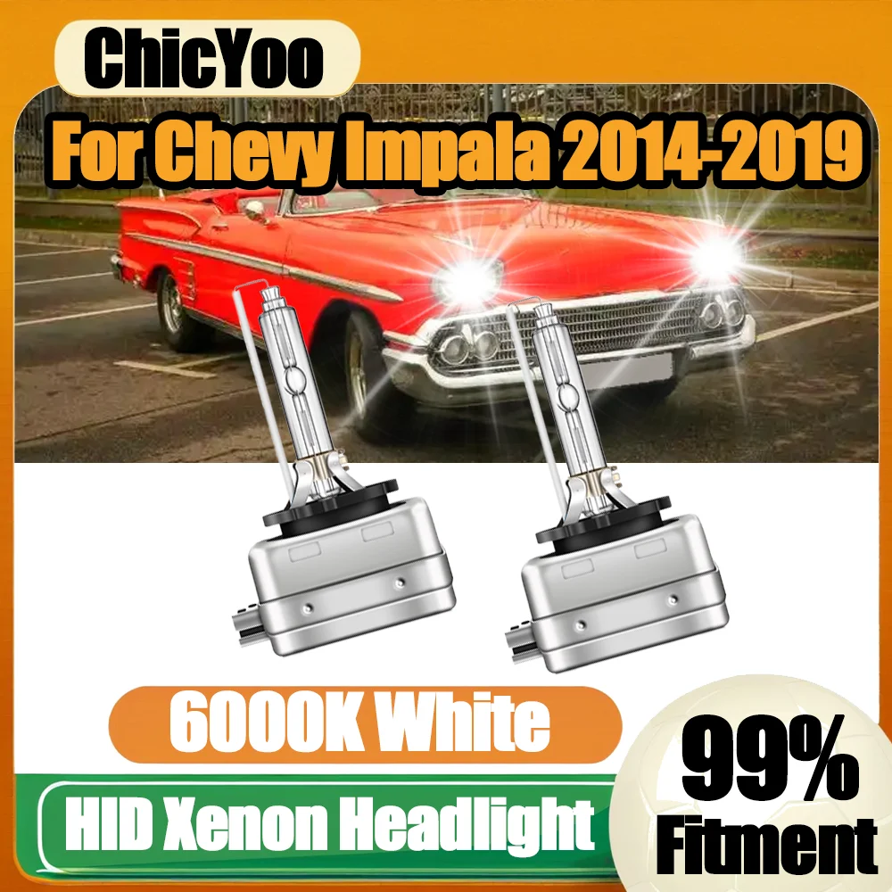 

2X 20000LM Автоматические фары 35W HID Ксеноновые фары 12V Автомобильные фары 6000K Белый Для Chevy Impala 2014 2015 2016 2017 2018 2019