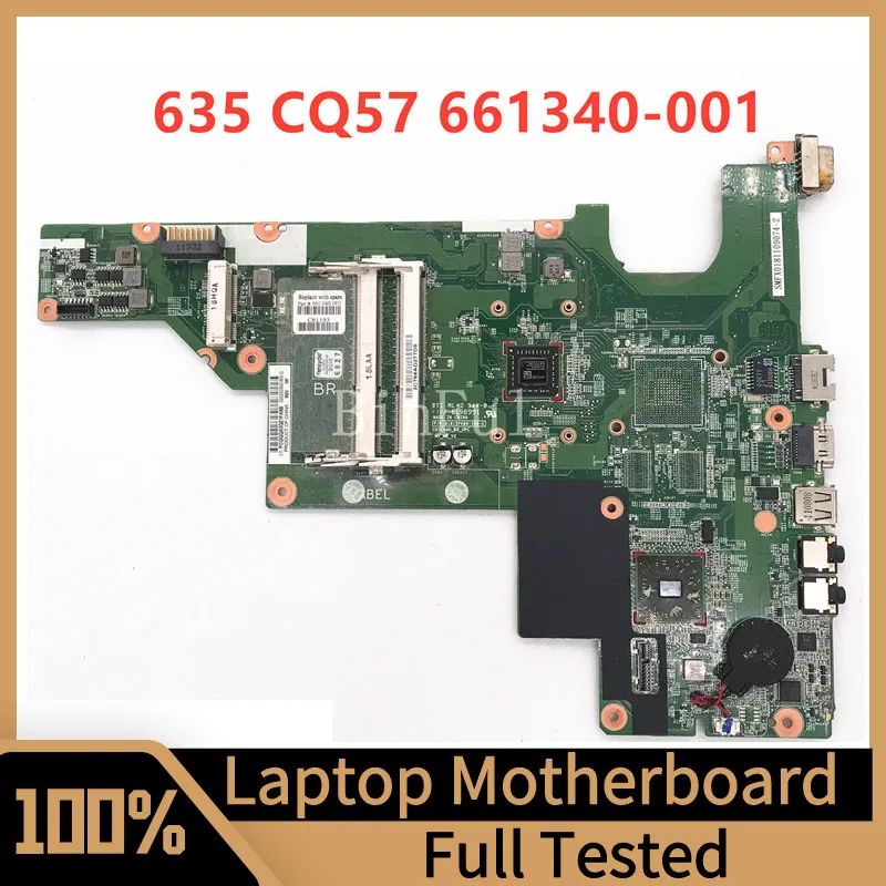 

661340-001 661340-501 661340-601 Mainboard For HP 630 631 635 Laptop Motherboard With AMD E-450 CPU 100%Full Tested Working Well