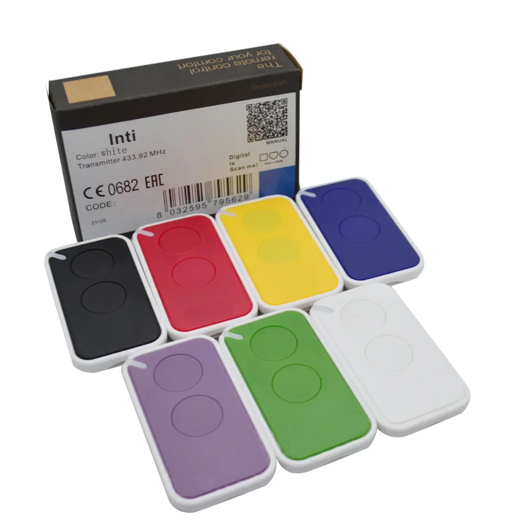 

433MHz wireless scrollcode compatible with FLORO2RE FLO2RS FLO4RSRemote control shutter