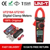 デジタルクランプメーターut216c,600a,true rms,ac,dc,オートレンジマルチメーター,ncv,非接触,電圧テスト,ut216a,ut216,UNI-T 1