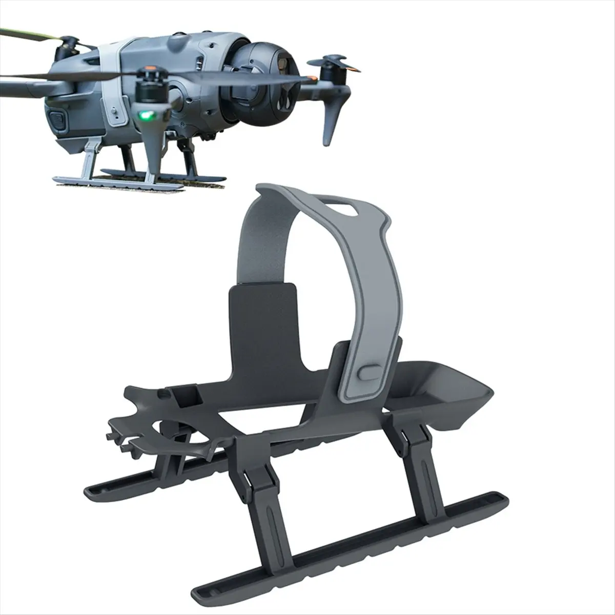 T1497C-For 4 Pro Landing Gear Quick Release Foldable Height Increasing Stand for 4 Pro Drone Accessories HOT