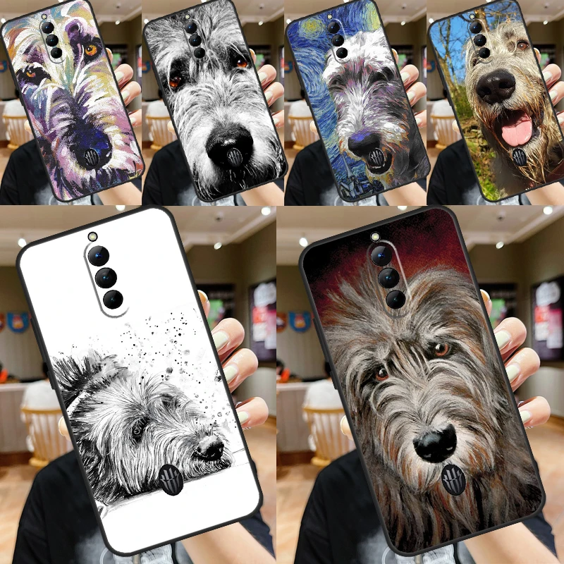 Irish Wolfhound Dog Case For ZTE Nubia Red Magic 9 Pro Plus 5S 5G 6R 6 7 6S 7S 8 8S Pro Plus Back Cover Funda