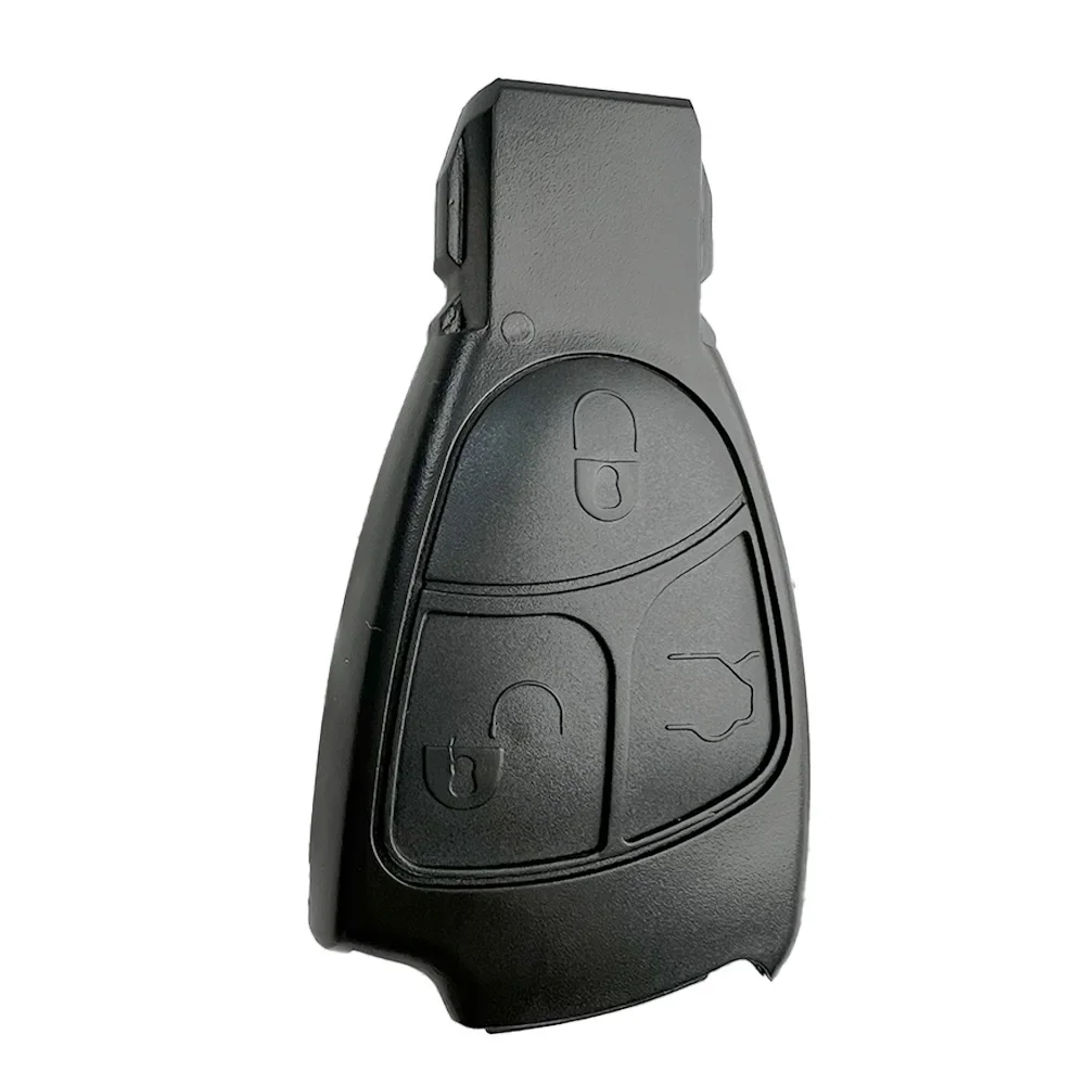 Funda carcasa para llave de coche remota de 3 botones para Mercedes Benz B C E ML S CLK CL W203 W211 W204 sin hoja sin soporte para batería