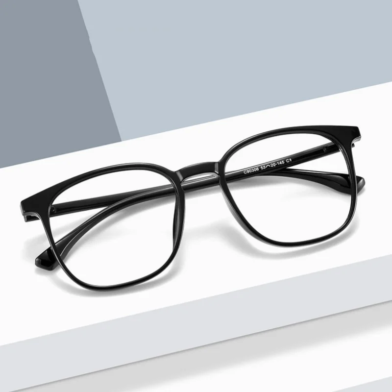 TGCYEYO TR90 Eyeglasses Frame Men Women Retro Prescription Myopia Optical Lenses Simple Fashion Polygon Frame Light Comfort