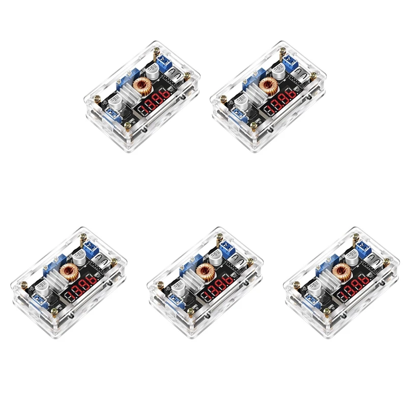 

5X DC-DC Buck,Power Supply Module LM2596 DC Buck Converter 5V-36V To 1.25-32V Step Down Voltage Regulator Stabilizer 3A