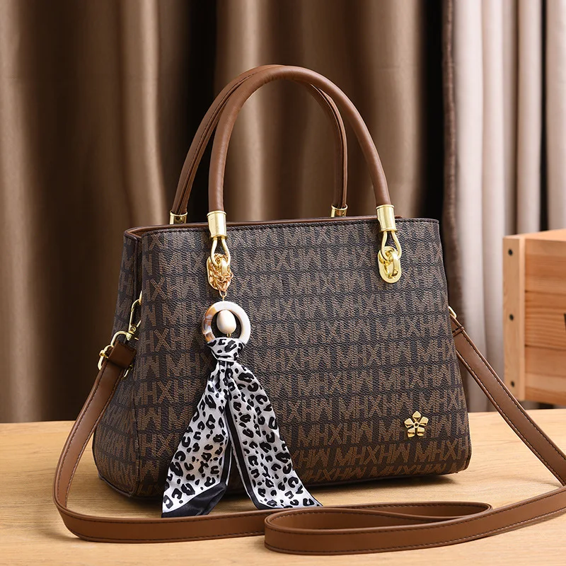 

Womens Purses and Handbags High Quality Letter PVC Shoulder Crossbody Bag Ladies Designer Satchel Messenger Tote Bag
