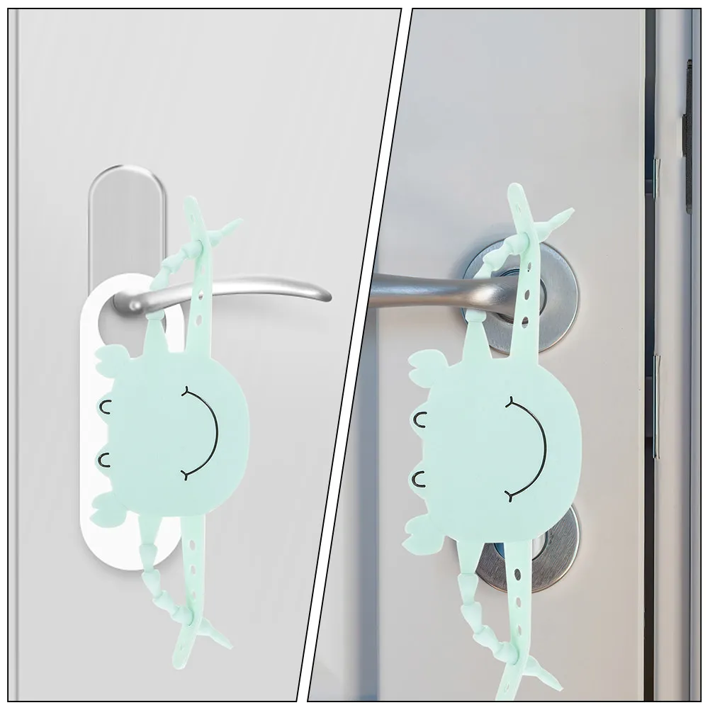 

2Pcs Door Baby Proof Door Latch Cover Quiet Close Cushion Noise Reducer Slam Stopper for Nursery Bedroom Office
