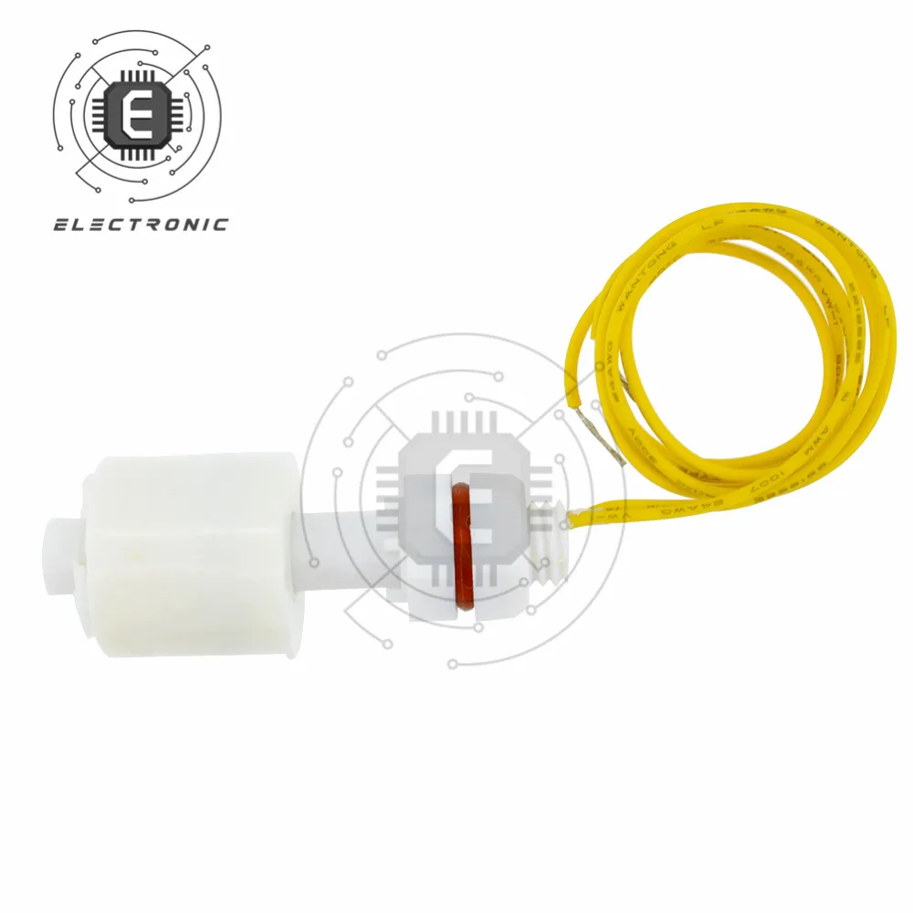 Normally Closed Low Pressure Float Switch Mini PP P45 Tank Pool Water Liquid Level Sensor Vertical Float Switches