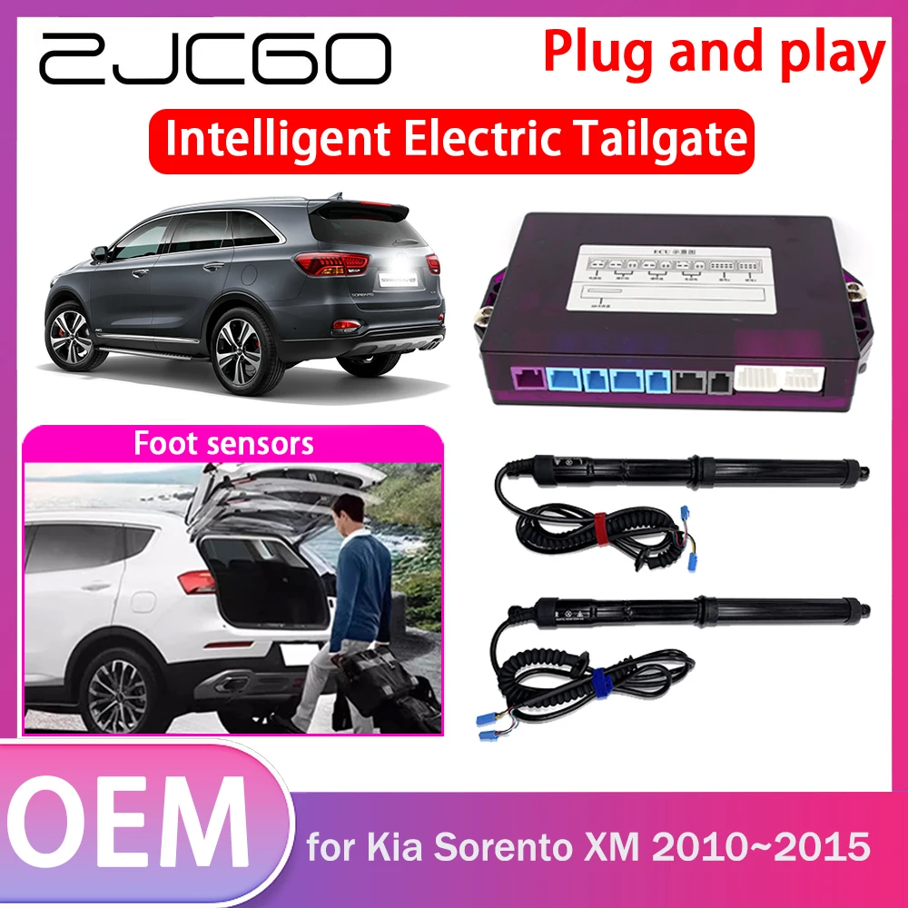 

ZJCGO Electric Tailgate Lift Drive Trunk Opening Tail Gate Lift Soft Close for Kia Sorento XM 2010~2015