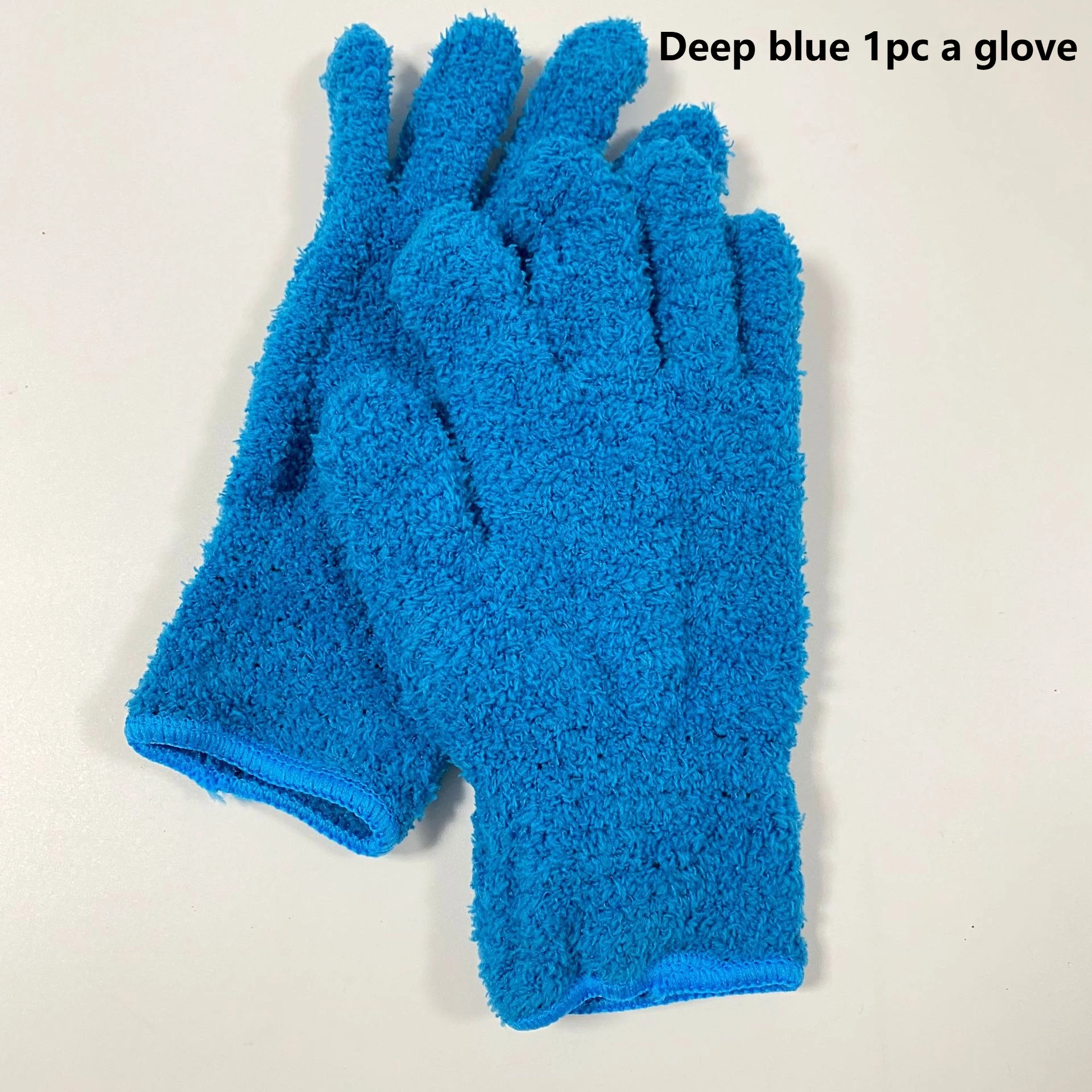 1 st microvezel-stofdoekhandschoenen - rekbare en ademende schoonmaakhandschoenen, niet-waterdicht voor auto's, boten, campers, zwembaden, huis, keuken