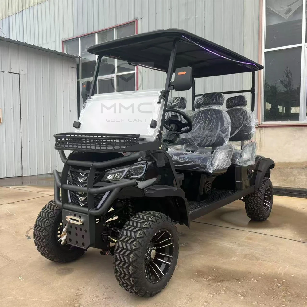 Factory New Electric Golf Carts Course Club Cars 2/4/6/8 Seater Off-road Sightseeing Car Solar Power 4WD Electric Golf Cart