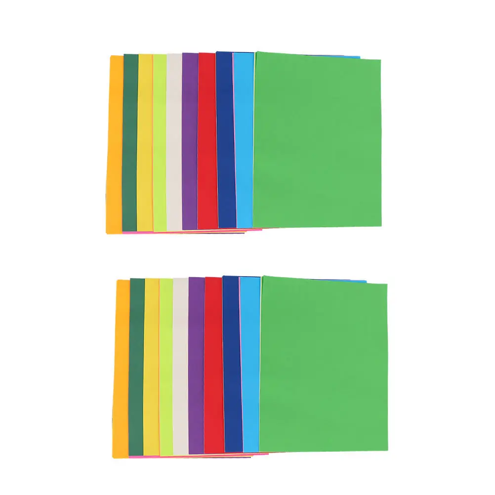 

200 Sheets Children's DIY Folding Paper Colorful Handicraft Paper for Art Projects Creativity Brain Training