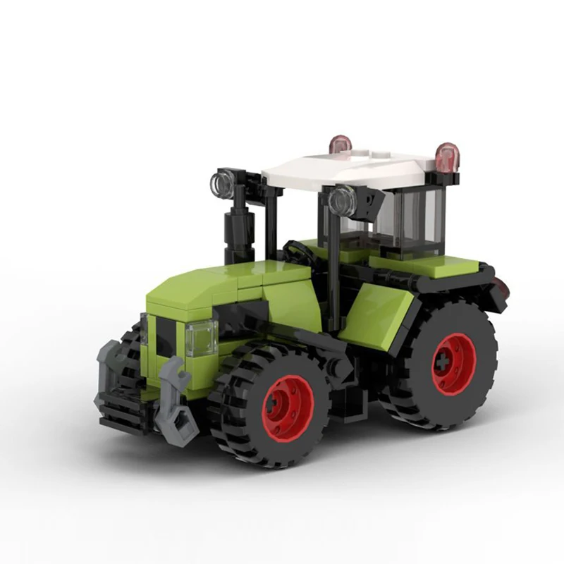 Nuevo 154 Uds MOC DIY ideas creativas Claas Arion ruedas tractor remolque modelo tecnología bloques de construcción juguete para niños regalo de cumpleaños