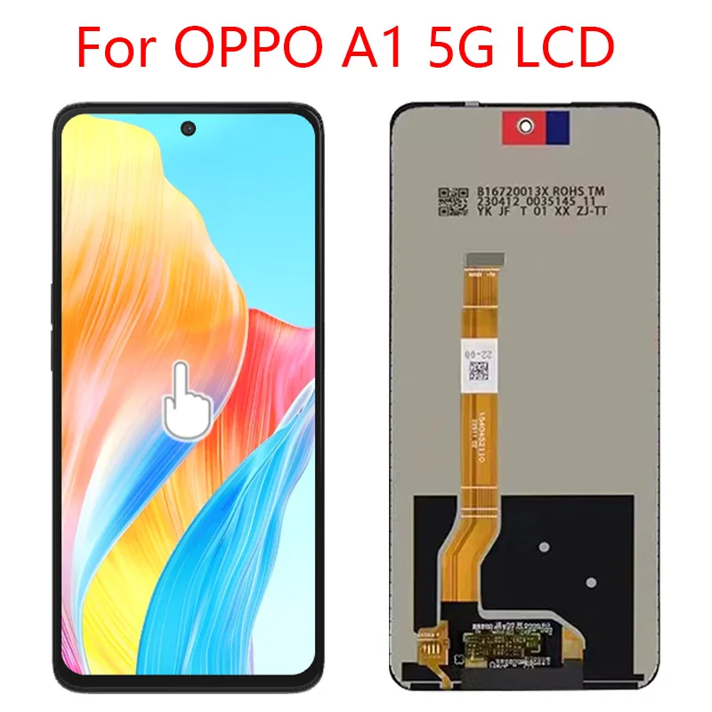 

6.72'' For Oppo A1 5G LCD PHS110 Display Screen Touch Panel Digitizer For OppoA1 2023 Screen Replacement LCD