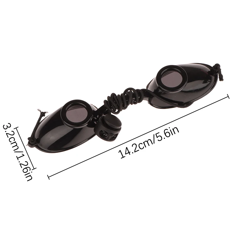 نظارات تجميل متينة من السيليكون لحماية العين من الليزر، نظارات واقية لجهاز العلاج بالضوء الأحمر من فوتون بيوتي