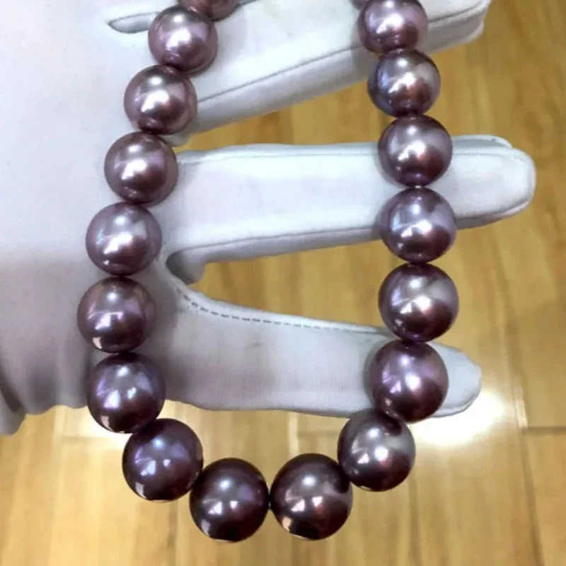 

Natural Pearl Necklace, 12-15mm, Timeless Jewelry for Women 925 Sterling Silver