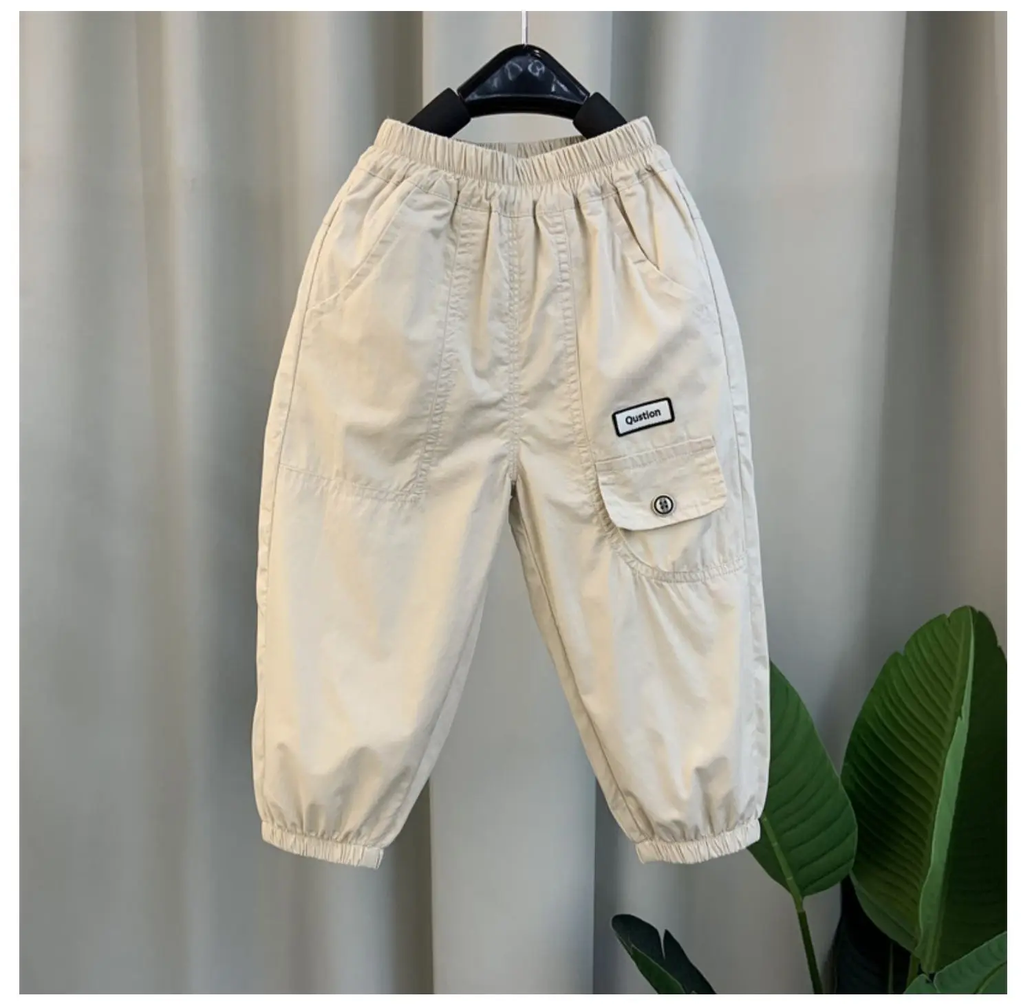Neue Sommerhose für Jungen, hübsche, leichte und bequeme, mückensichere Hose für Kinder im Alter von 2–8 Jahren, Kinder-Overalls – Detail 15