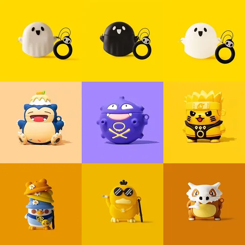 Мультяшный силиконовый 3D-чехол для наушников Redmi Buds 4 / AirDots 3 Pro / Buds 3 Pro, защитный чехол для наушников, чехол для зарядки топ 12 чехол для redmi buds 3 - №3