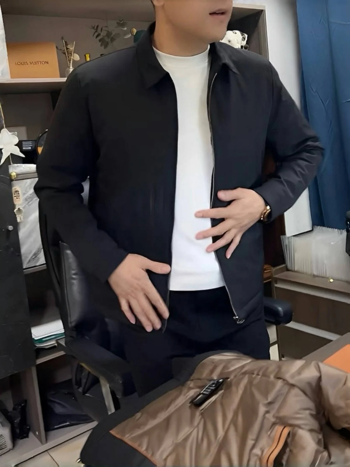 

Мужская зимняя повседневная легкая комфортная куртка-пуховик в городском стиле для молодежи, на молнии, цветная