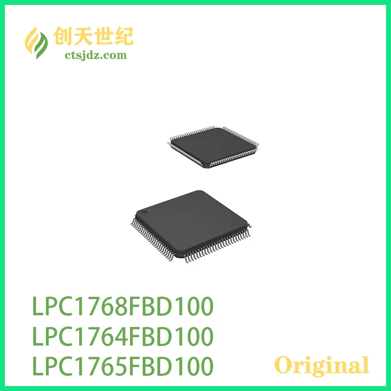 LPC1765FBD100    New&Original  LPC1764FBD100   LPC1768FBD100   Microcontroller IC 32-Bit Single-Core 100MHz 256KB  FLASH