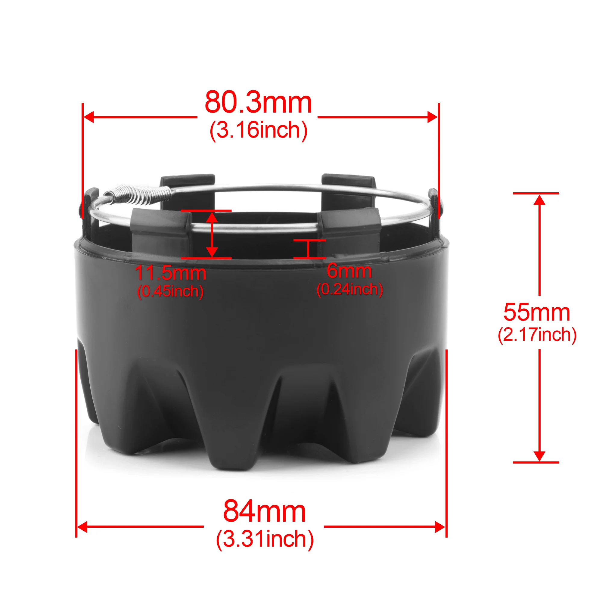 GTownworks 1pc/4pcs 84mm(3.31in)(+ -1mm)/80.3mm(3.16in)(+ -1mm) Wheel Caps Center Cap for Rims Exterior Accessories Decoration