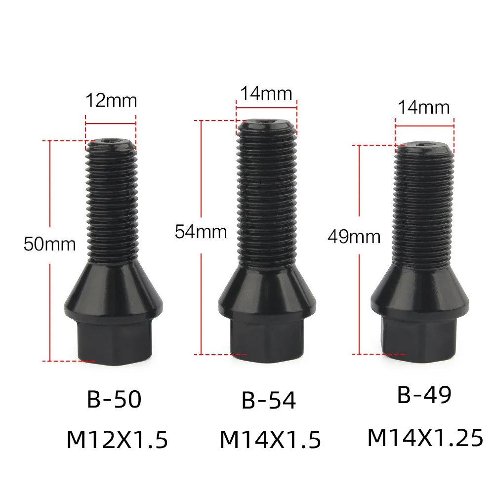 For BMW X3 X4 X5 X6 2 3 4 5 6 7 Series Bolt Stud M12X1.5 M14X1.5 M14X1.25