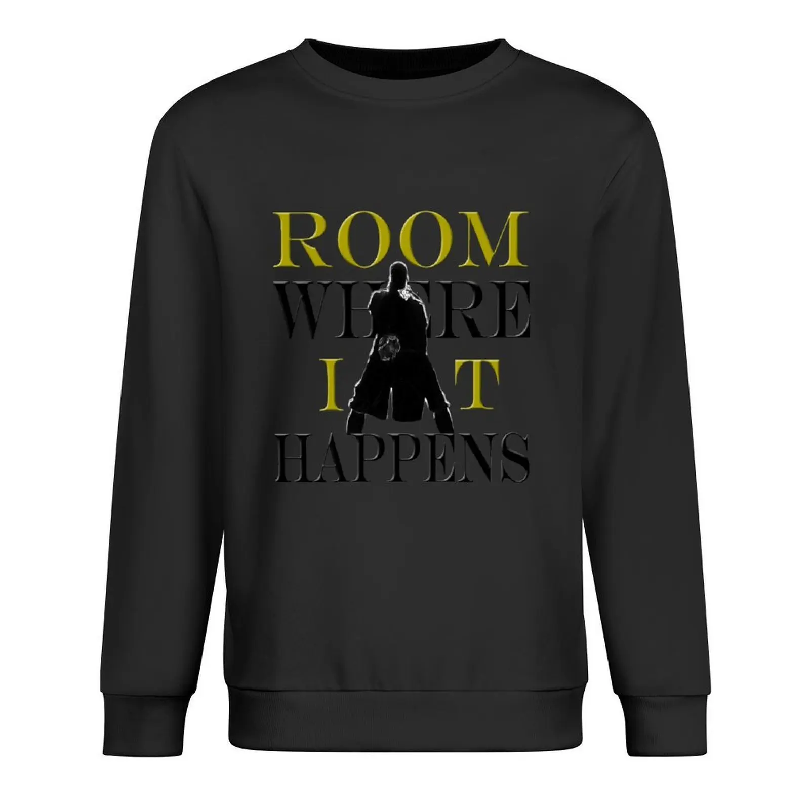 

Burr Room Where It Happens Pullover men clothes male clothes men's sweat-shirt fashion men autumn sweatshirt