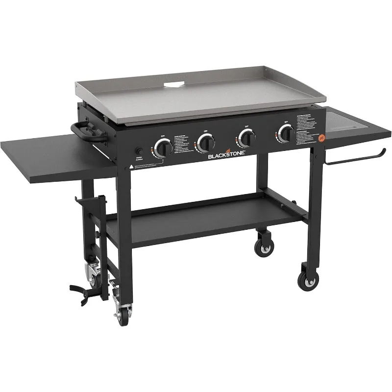 

Cooking Station Burner Propane Fuelled Restaurant Grade Professional Outdoor Flat Top Gas Griddle with Built Blackstone