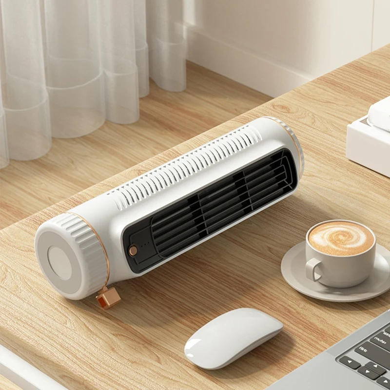 1Set دوران الهواء الخالية من الشفرة مروحة غرفة نوم فائقة الهدوء عنبر مكتب الطابق مروحة كهربائية مروحة قائمة من البلاستيك