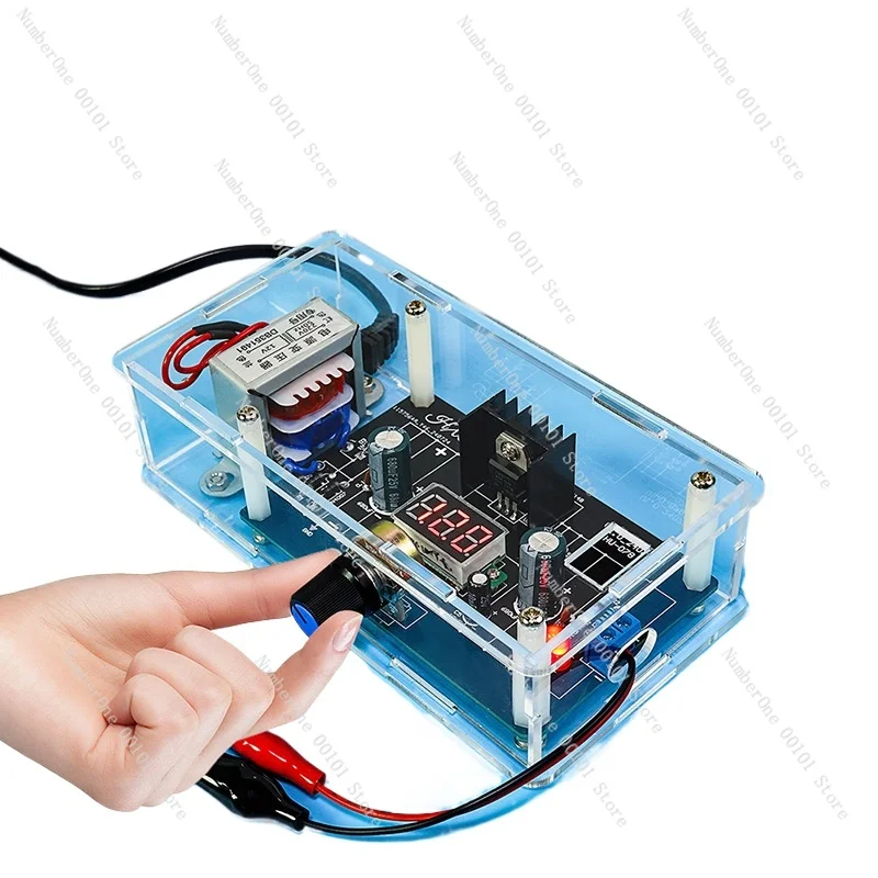LM317 Adjustable Power Supply DIY Kit DC Power Supply Module Components