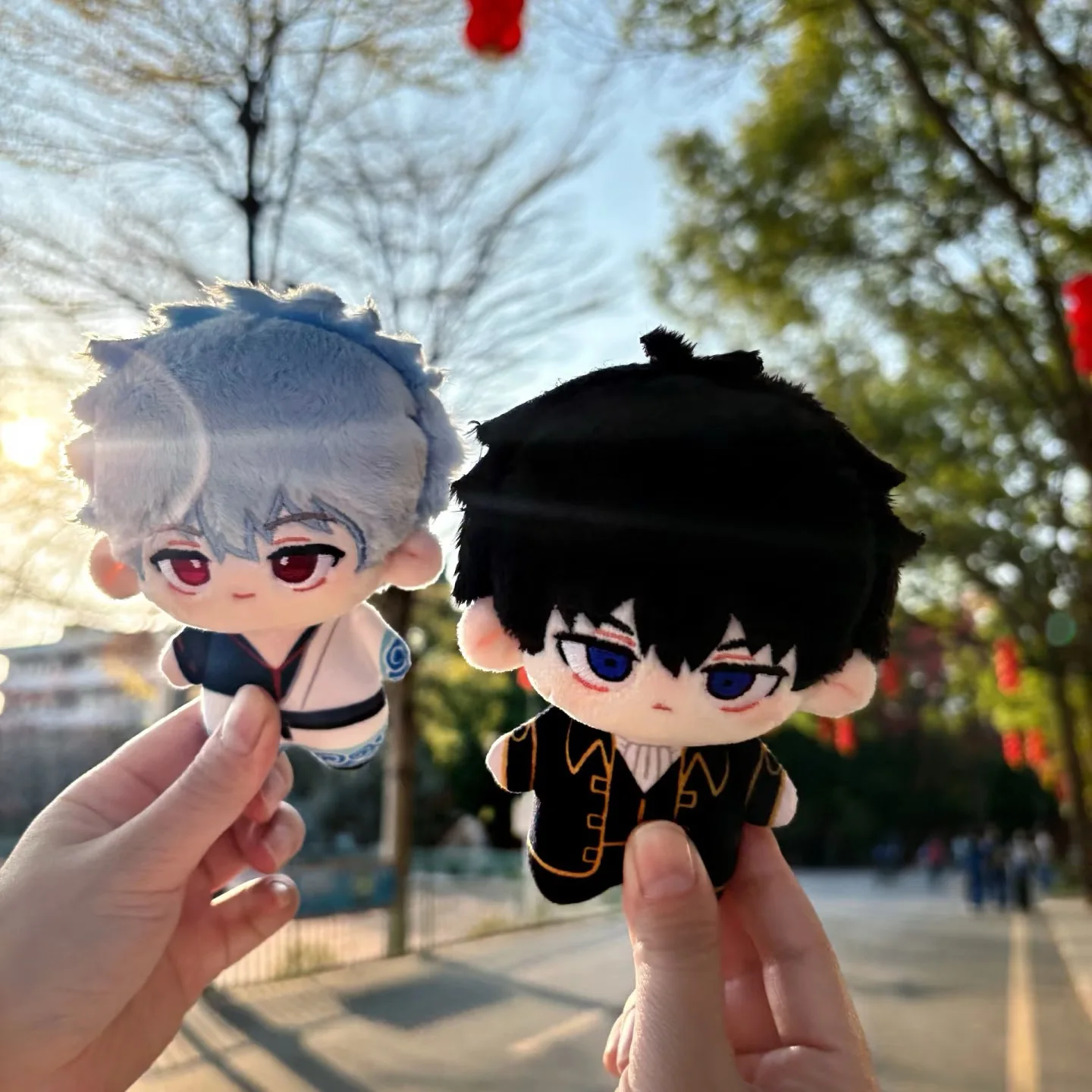 

10cm Stuffed Sakata Gintoki Kagura Katsura Kotarou Hijikata Toushirou Plushie Stuffed Doll Toys Pendant Plush Holiday Xmas Gift