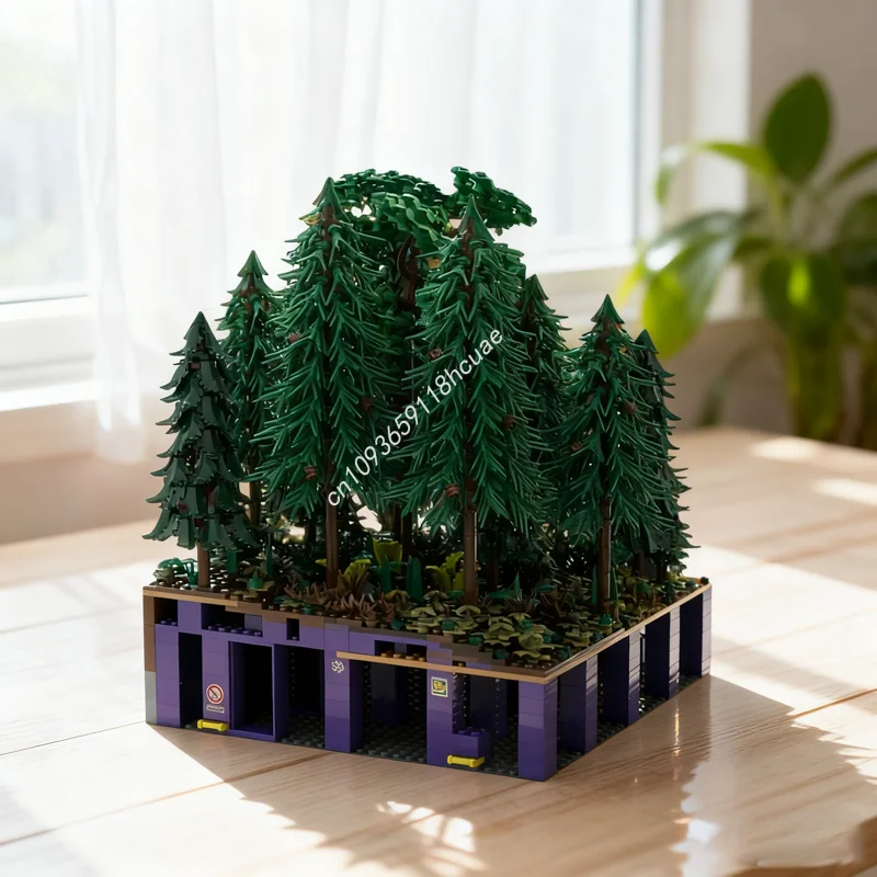 

3433pcs MOC Castle Hohengeroldseck Forest Castleed Model Building blocks creative idea Education Christmas gift Brick toys Kids