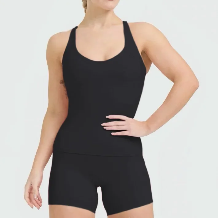 Fitness Yoga Short Top Women's Cross Beauty Back Sling Cross Sports Tights Gym Sports Bra Outdoor Aesthetic Fitness Wear image 5