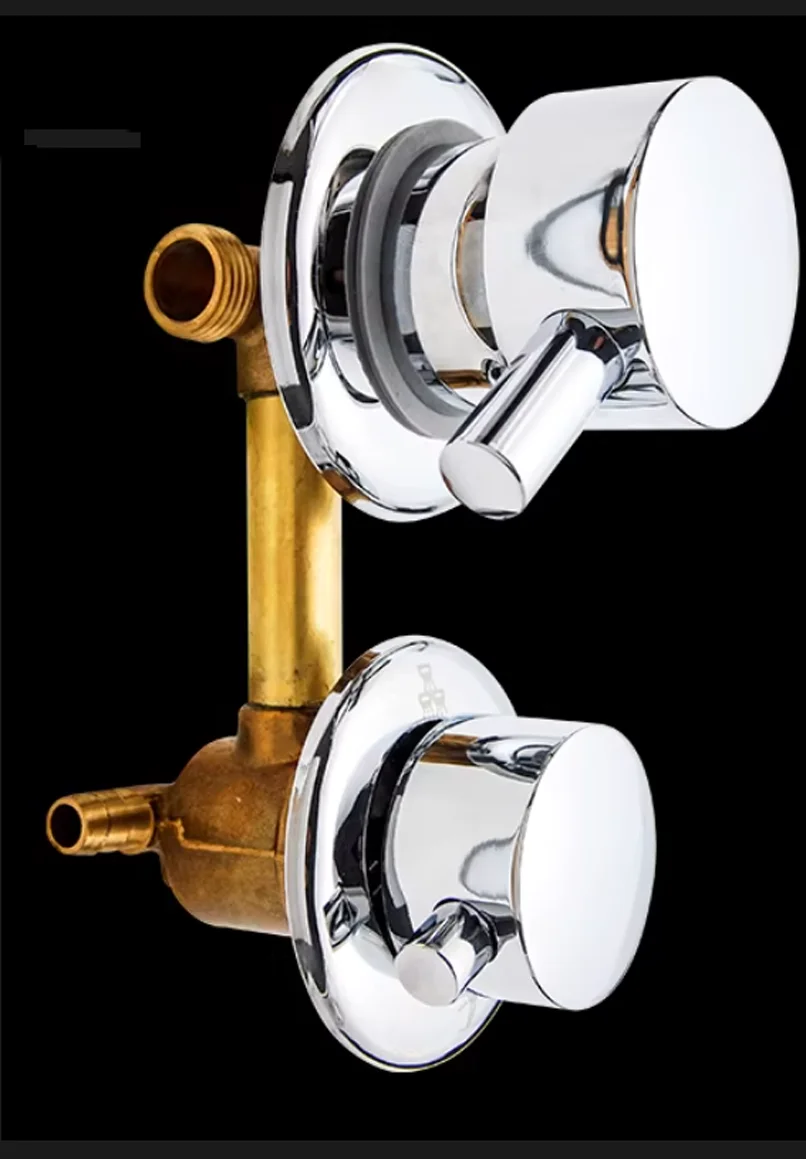 Water Mixing Valve Switch Shower Switch Control Faucet Mixer Shower Cabin Accessories Valve Diverter Tap 2/3/4Way Bath Faucet