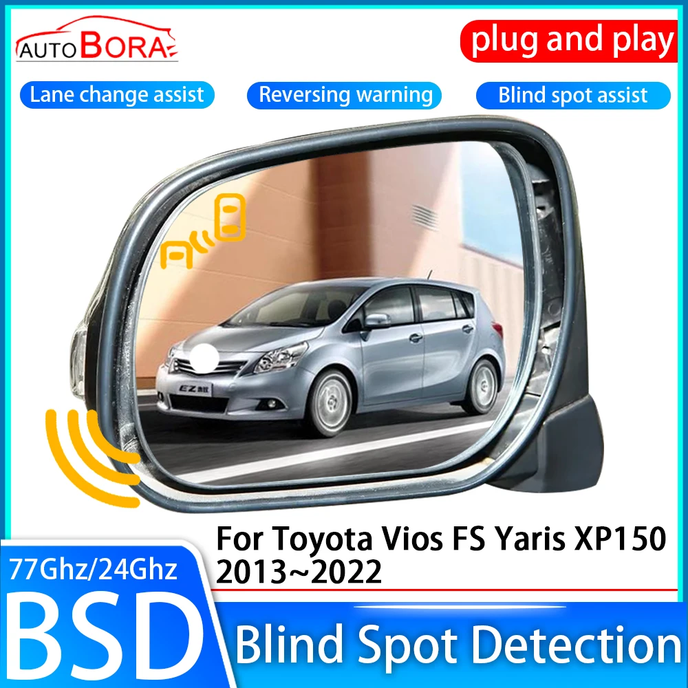 ZhuCamX Car Blind Spot Detection System BSD BSA BSM Sensor Drive Rear Mirror Monitoring for Toyota Verso AR20 2009~2018