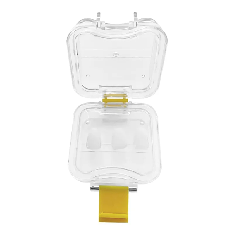 

A45M- Pillow Crown Box, 5Pcs Transparent Membrane Film Showcase Tooth Boxes Crown And Bridge Box Durable Easy Insta