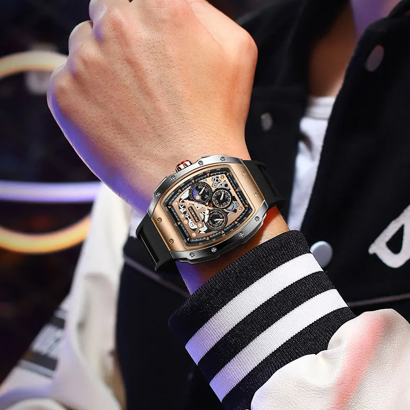 2026 New Sports Watch Men Top Brand Luxury Mens Watches Business Waterproof Military Quartz Chronograph Wristwatch Montre Homme